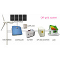 Gerador de energia de vento 600W com gerador de vento Solar para telecom